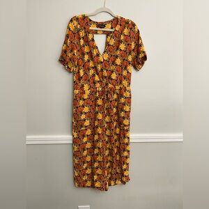 Fall Colors‎ Floral Jumpsuit